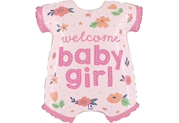 Onesie - Welcome Baby Girl - 26 inch - Grabo