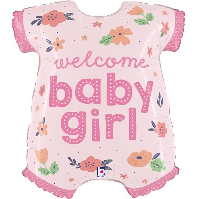 Onesie - Welcome Baby Girl - 26 inch - Grabo