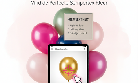 Kleuren matcher, vind de perfecte kleur Sempertex ballon