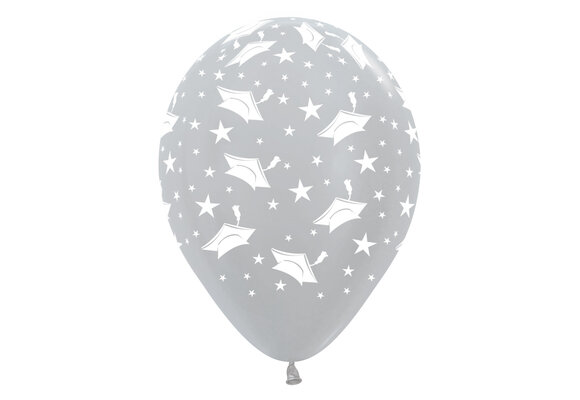 R12 - Graduation - Metallic Blue/Gold/Silver - 25 Stuks