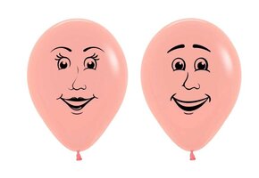 R12 - Man/Woman Face - Peach Blush - 060 - 25 Stuks