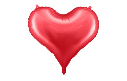 Elegant Heart - Red - 29 inch