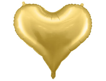 Elegant Heart - Gold - 29 inch