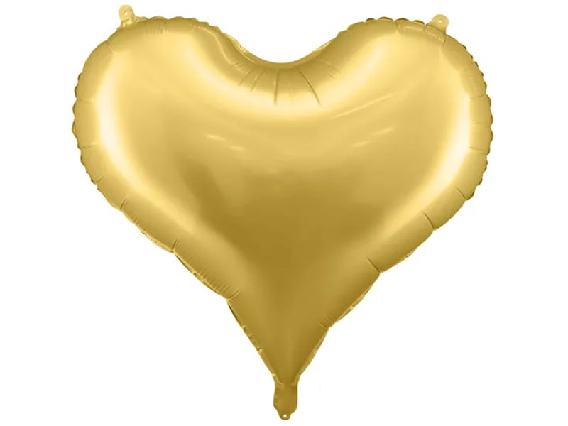 Elegant Heart - Gold - 29 inch