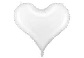 Elegant Heart - White - 29 inch
