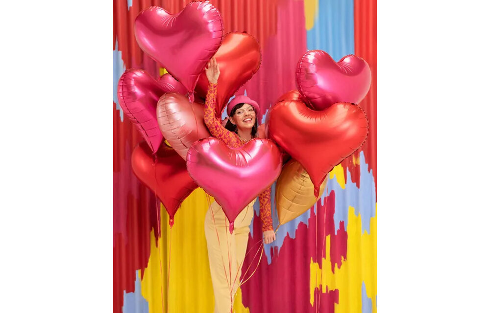 Elegant Heart - Pink - 29 inch