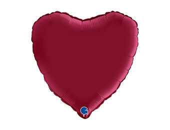 Heart - Satin Cherry - 18 inch - Grabo