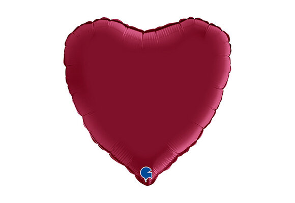 Heart - Satin Cherry - 18 inch - Grabo