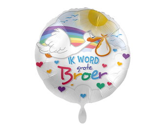 Ik word Grote Broer - 18"/45cm - 2 stuks ***