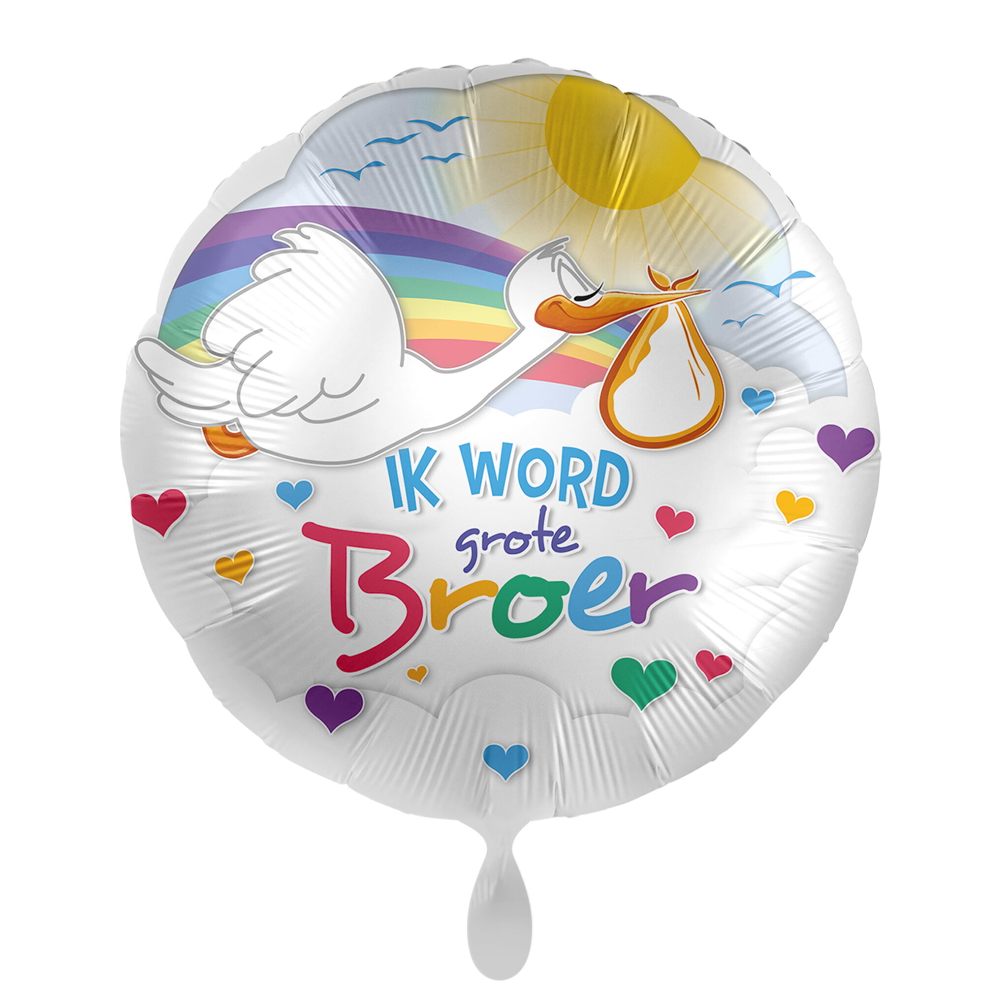 Ik word Grote Broer - 18"/45cm - 2 stuks ***