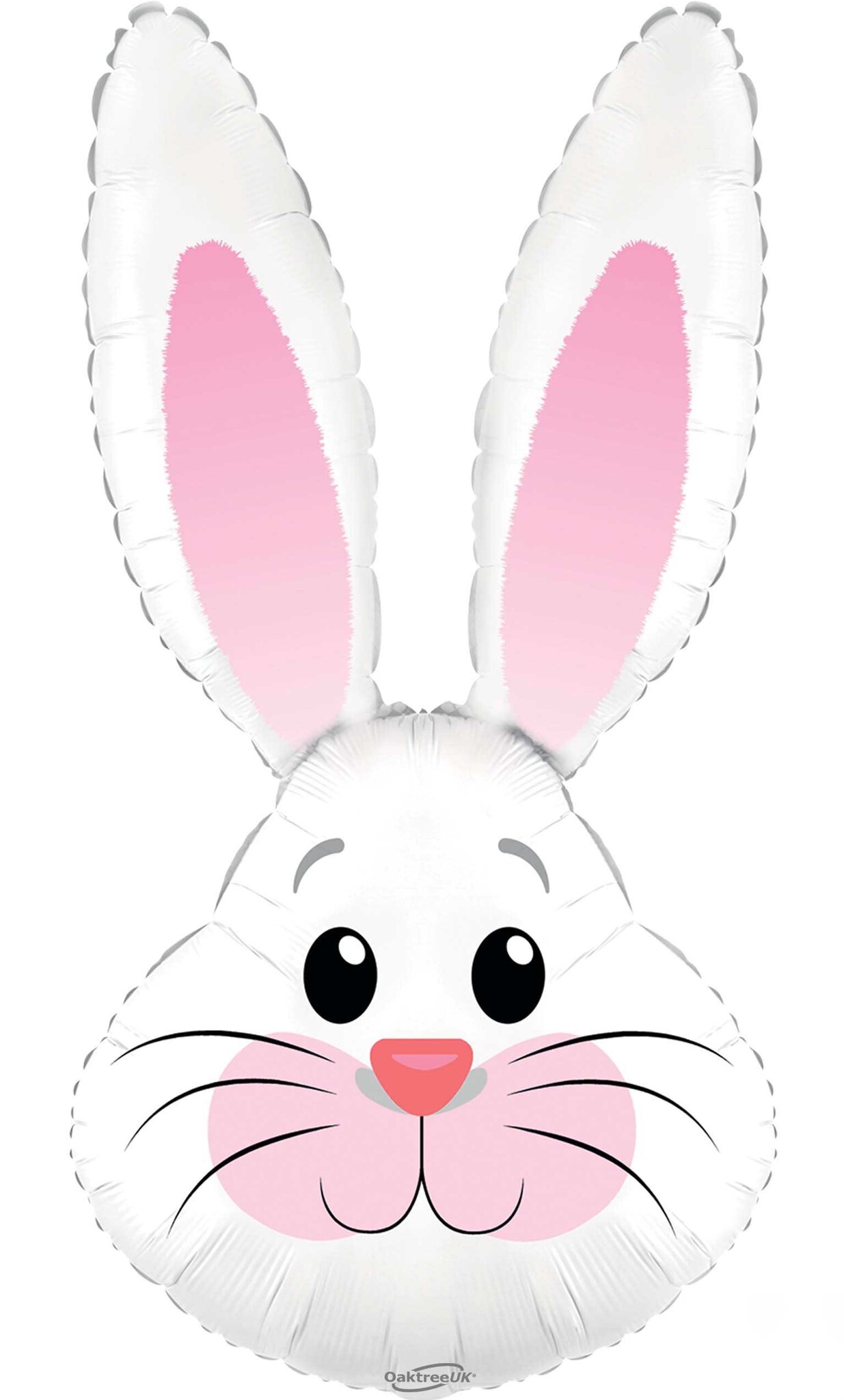 Cute Rabbit - White Metallic - 35 inch - Oaktree