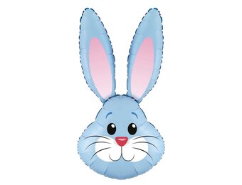 Cute Rabbit - Blue Metallic - 35 inch - Oaktree