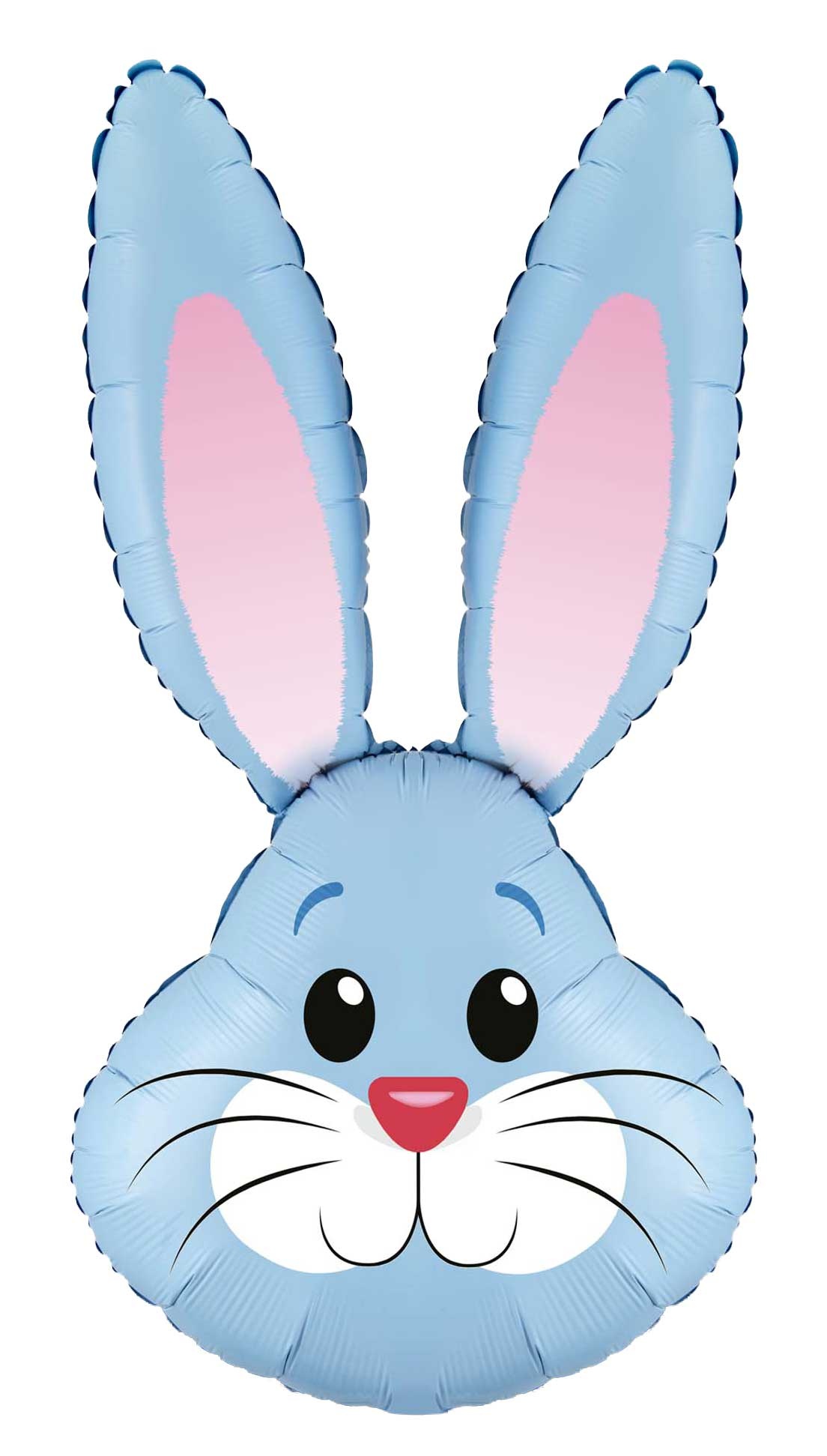 Cute Rabbit - Blue Metallic - 35 inch - Oaktree