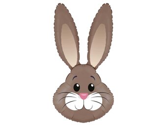 Cute Rabbit - Brown Metallic - 35 inch - Oaktree