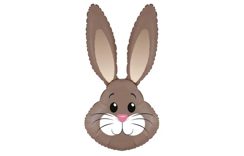 Cute Rabbit - Brown Metallic - 35 inch - Oaktree