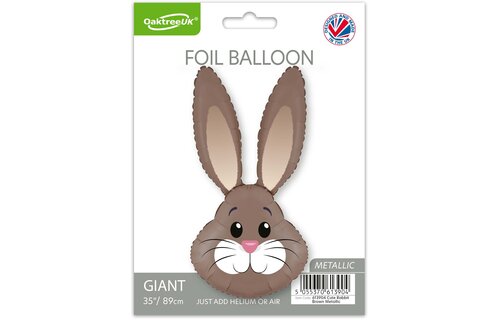 Cute Rabbit - Brown Metallic - 35 inch - Oaktree