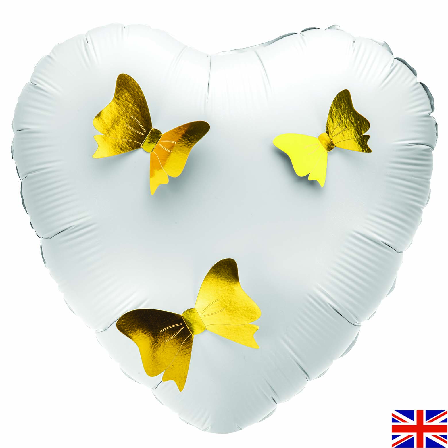 3D Adhesive Bows - Gold - 12 pieces