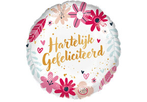Hartelijk Gefeliciteerd -  BoHo - 45cm