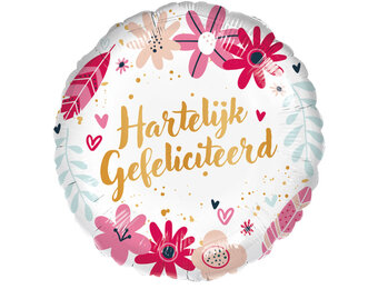 Hartelijk Gefeliciteerd -  BoHo - 45cm