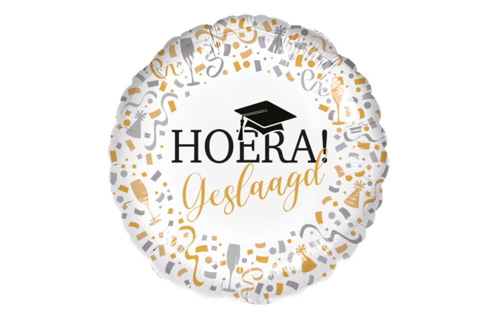 Hoera Geslaagd - 45cm