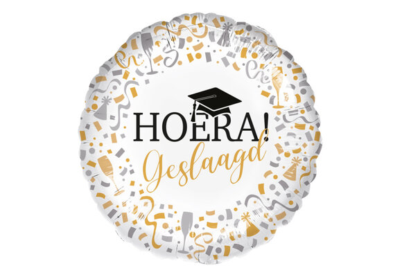 Hoera Geslaagd - 45cm