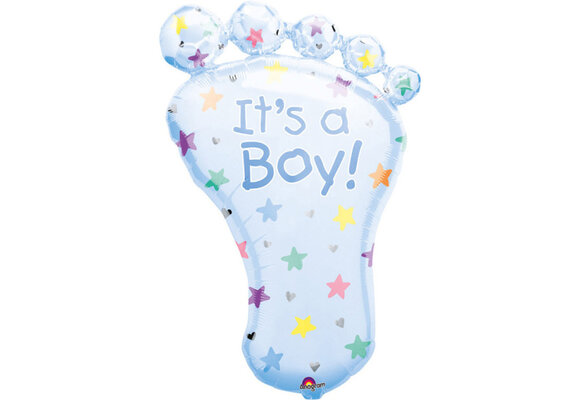 It's A Boy - Foot - 58cm x 82cm - Anagram
