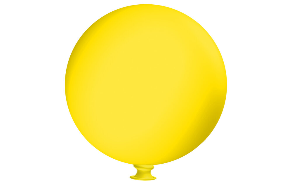 Giant Balloon - Yellow - 100 inch - 1 stuk