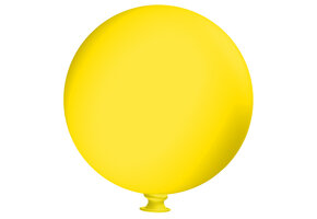 Giant Balloon - Yellow - 100 inch - 1 stuk