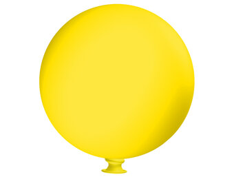 Giant Balloon - Yellow - 100 inch - 1 stuk