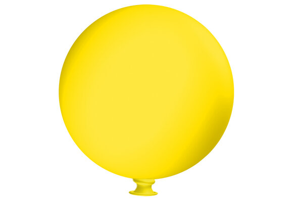 Giant Balloon - Yellow - 100 inch - 1 stuk