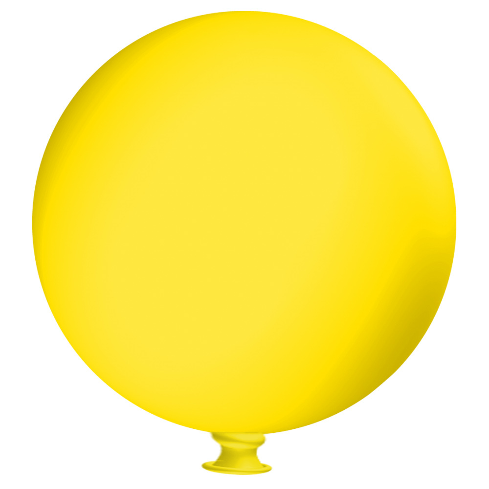 Giant Balloon - Yellow - 100 inch - 1 stuk