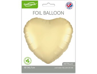 Heart - Gold Silk - 18 inch - Oaktree