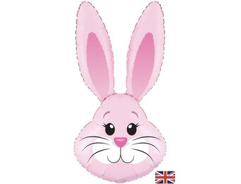Cute Rabbit - Pink Metallic - 35 inch - Oaktree