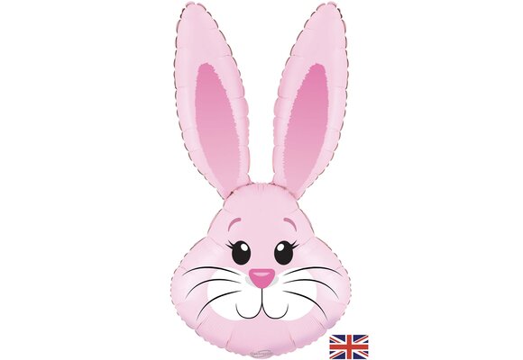 Cute Rabbit - Pink Metallic - 35 inch - Oaktree