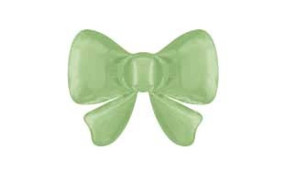 Bow - Satin Pastel Pistachio - 13.4 inch - 5 pieces