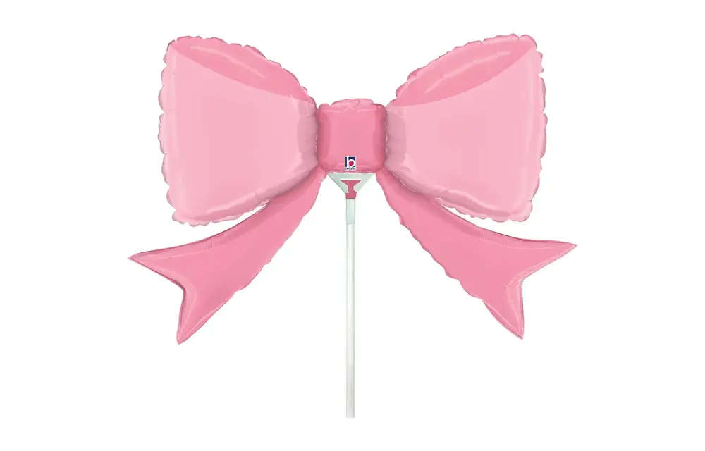 Pretty Pink Bow - 14 inch - Grabo