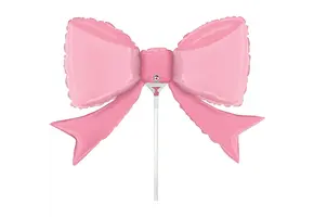Pretty Pink Bow - 14 inch - Grabo