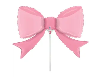 Pretty Pink Bow - 14 inch - Grabo