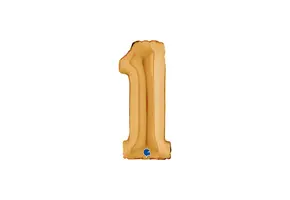 Cijfer Mini Gold - 1 - GRABO - 14 inch