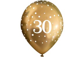 11 inch - Sparkling Fizz - 30 - Chromium Gold - 6 stks