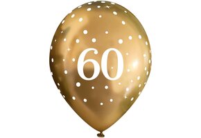 11 inch - Sparkling Fizz - 60 - Chromium Gold - 6 stks