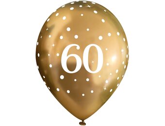 11 inch - Sparkling Fizz - 60 - Chromium Gold - 6 stks