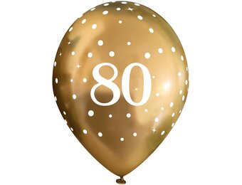 11 inch - Sparkling Fizz - 80 - Chromium Gold - 6 stks