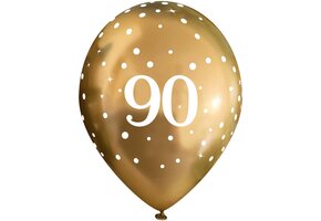 11 inch - Sparkling Fizz - 90 - Chromium Gold - 6 stks