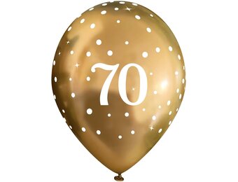 11 inch - Sparkling Fizz - 70 - Chromium Gold - 6 stks