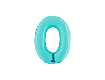 Cijfer Light Blue - 0 - 14 inch - Grabo