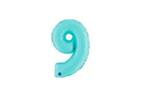 Cijfer Light Blue - 9 - 14 inch - Grabo