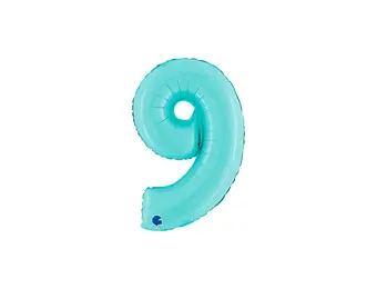 Cijfer Light Blue - 9 - 14 inch - Grabo