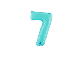 Cijfer Light Blue - 7 - 14 inch - Grabo