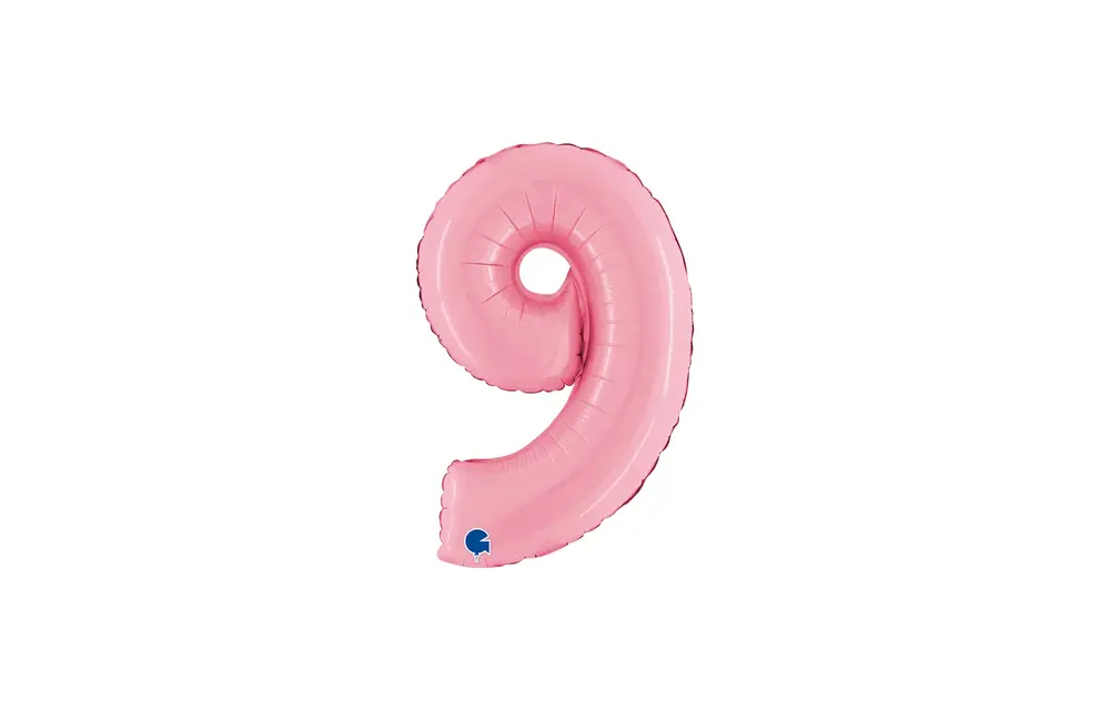 Cijfer Pink - 9 - 14 inch - Grabo